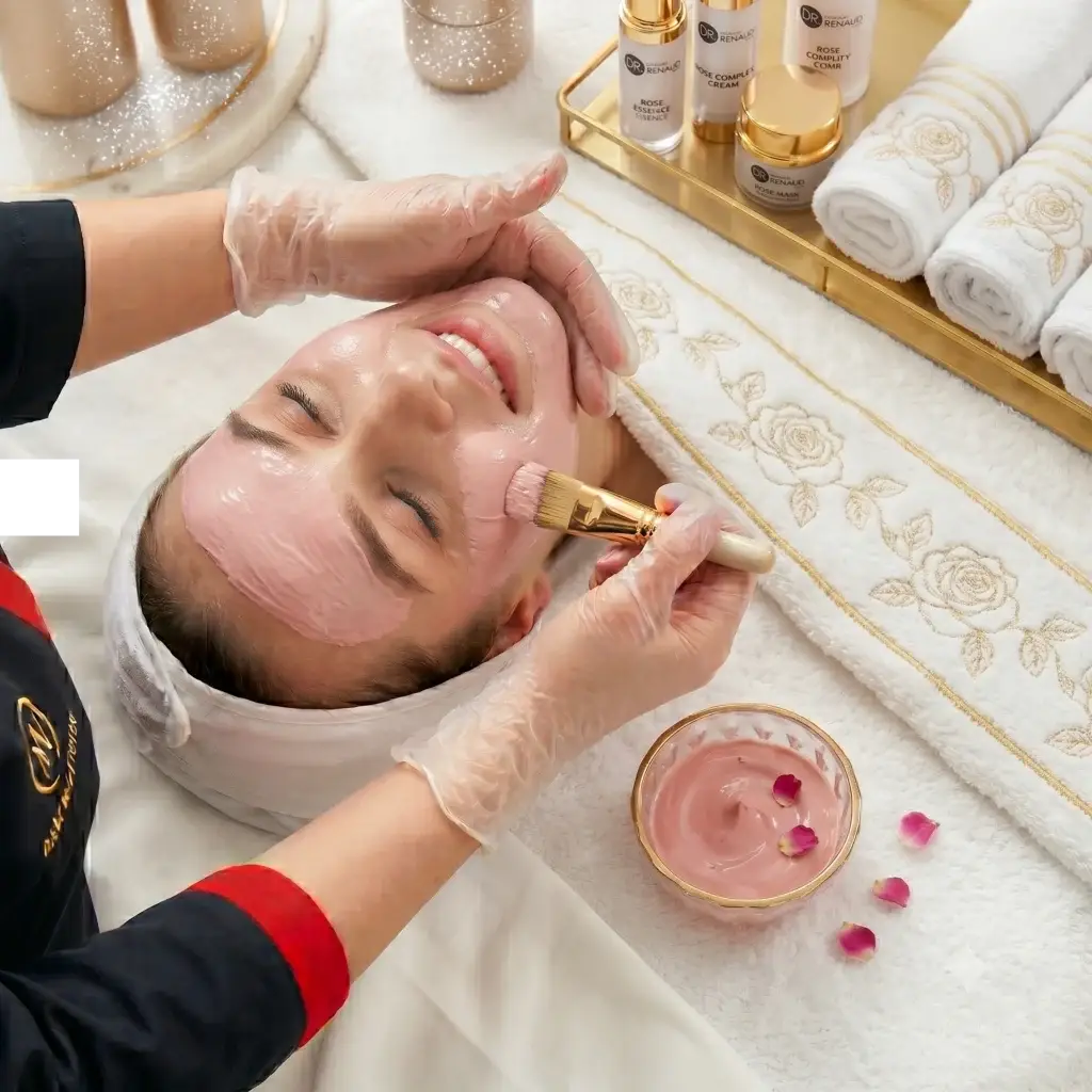 Dr. Renaud Facial service at home in Dubai