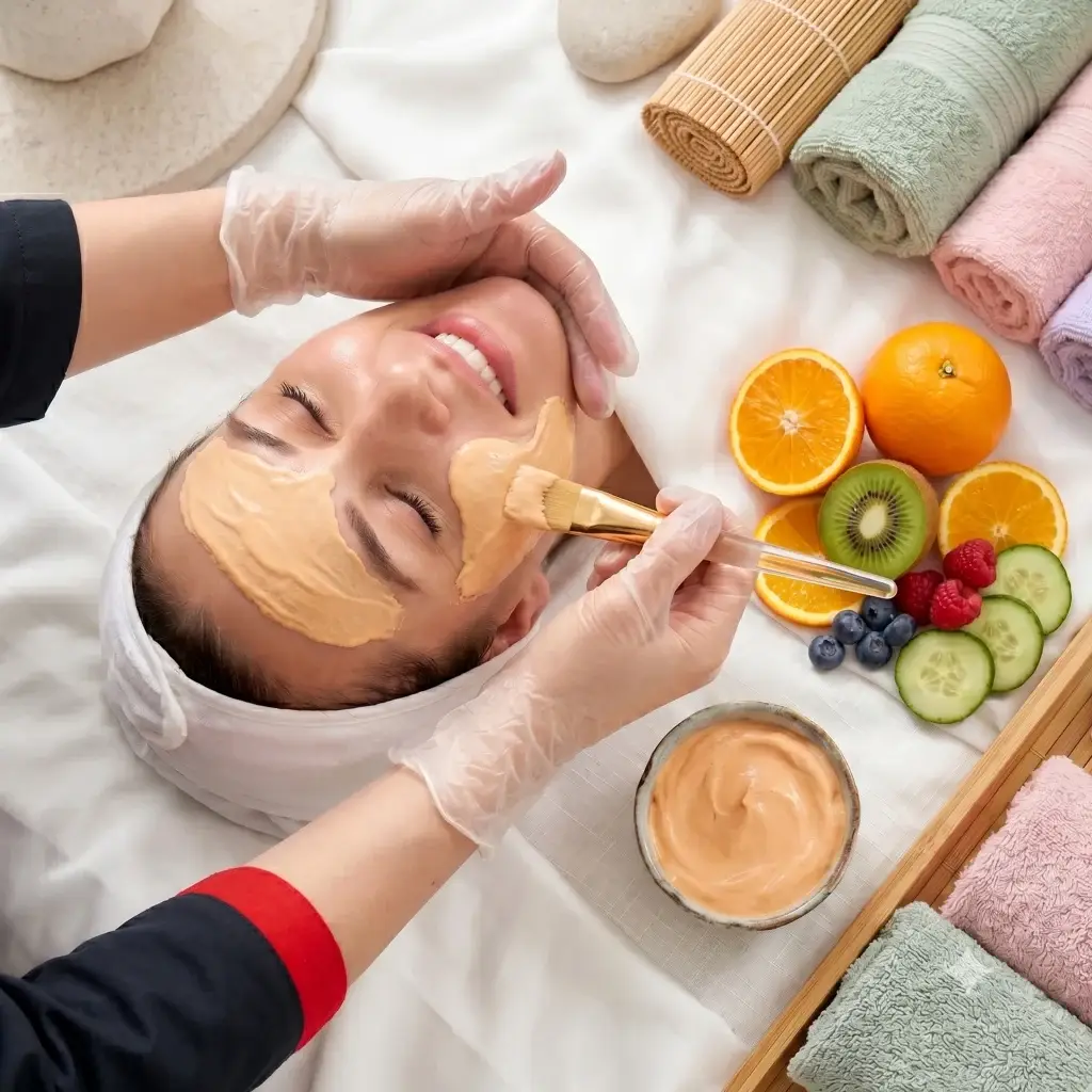 Fruit Facial service at home in Dubai
